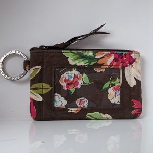 Vera Bradley Zip ID Case - English Rose
